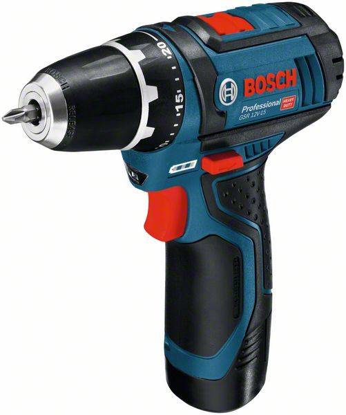 Bosch - Visseuse sans fil 12V GSR 12V-15 - BOSCH - avec 1 batterie 12V 2Ah - chargeur - housse - 060186810F - Image 3