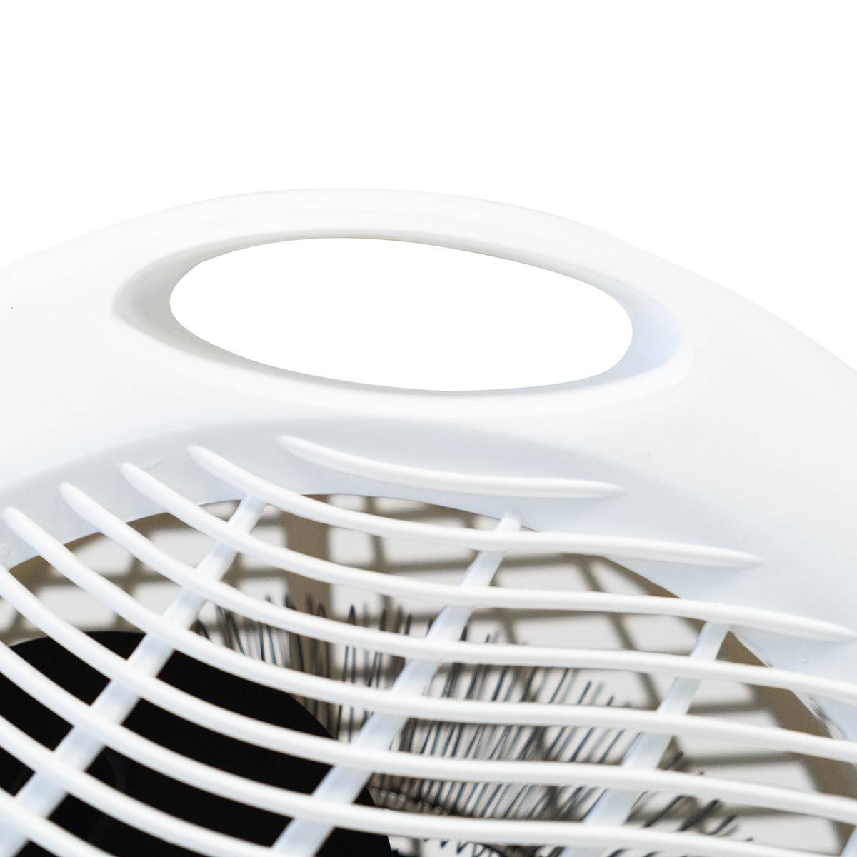 Chauffage électrique 2000W Radiateur Soufflant Climatiseur Portable Blanc Thermostat 5 à 35°C  NIKLAS - Image 3