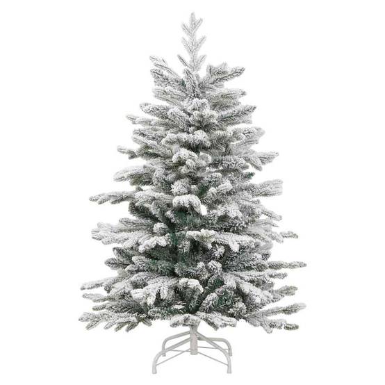 Sapin de Noël | Arbre de Noël Artificiel à Branches Articulées Blanc 150 cm Maison Chic - Image 5
