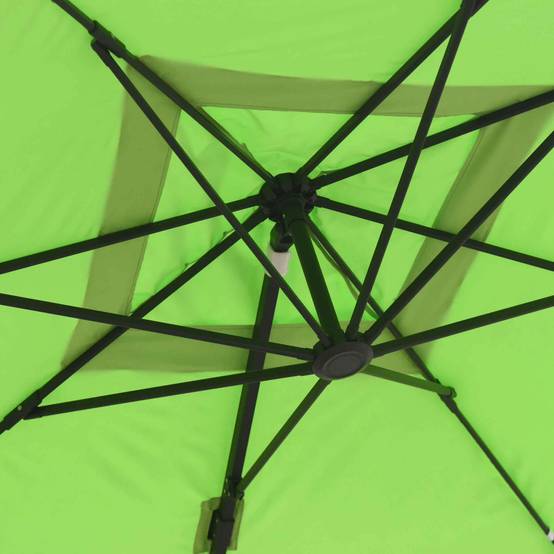Oviala - Toile pour parasol déporté 3x3m vert Malaga - Oviala - Image 3