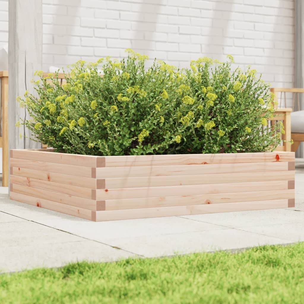 Maison Chic - Jardinière, Bac à fleurs, Pot de fleurs 90x90x23 cm bois de pin massif - Imagen 2