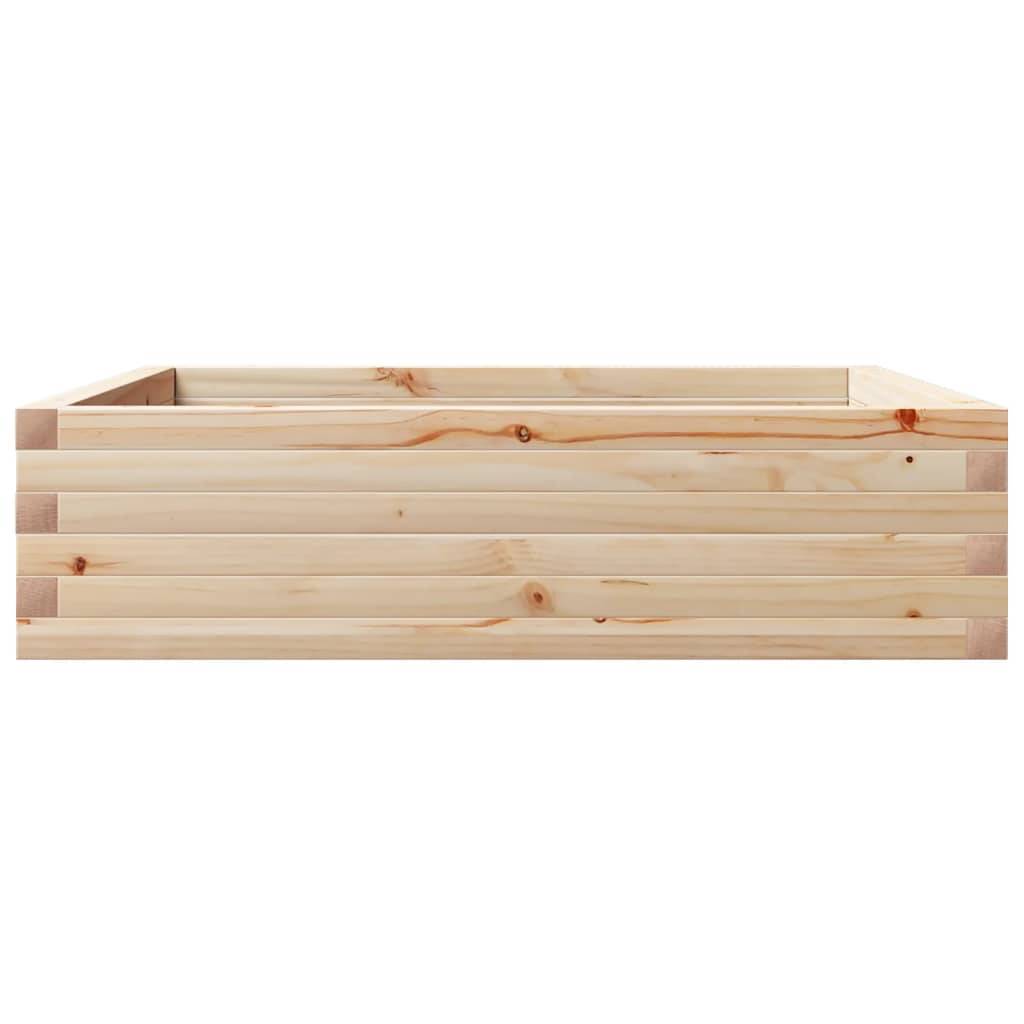 Maison Chic - Jardinière, Bac à fleurs, Pot de fleurs 90x90x23 cm bois de pin massif - Imagen 5