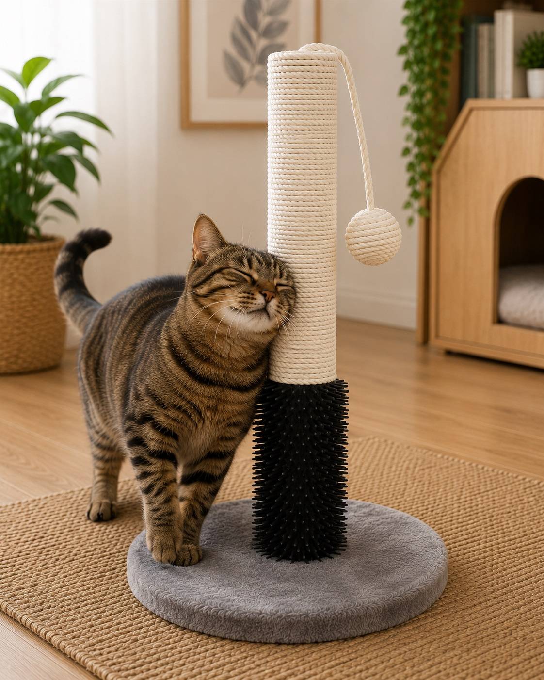 Eden - Arbre a chat Alize Griffoir avec surface de massage 52cm - Image 4