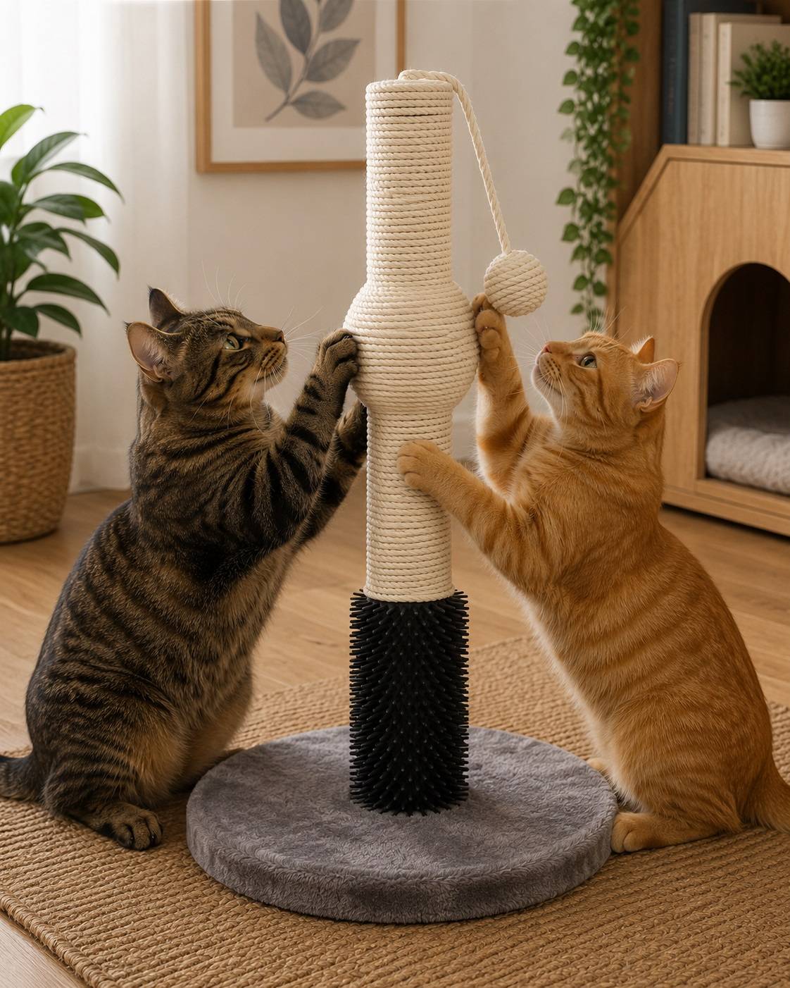Eden - Arbre a chat Alize Griffoir avec surface de massage 52cm - Image 2