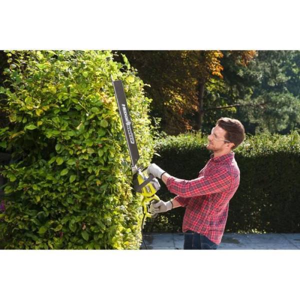 Taille-haies électrique filaire 800 W RYOBI RHT8165RL - lames 65 cm - écartement 34 mm - poignée arriere rotative - HedgeSwee - Image 5