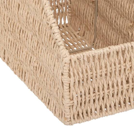 Porte-Revues Pour Bureau "Kord" 27cm Naturel - Image 2