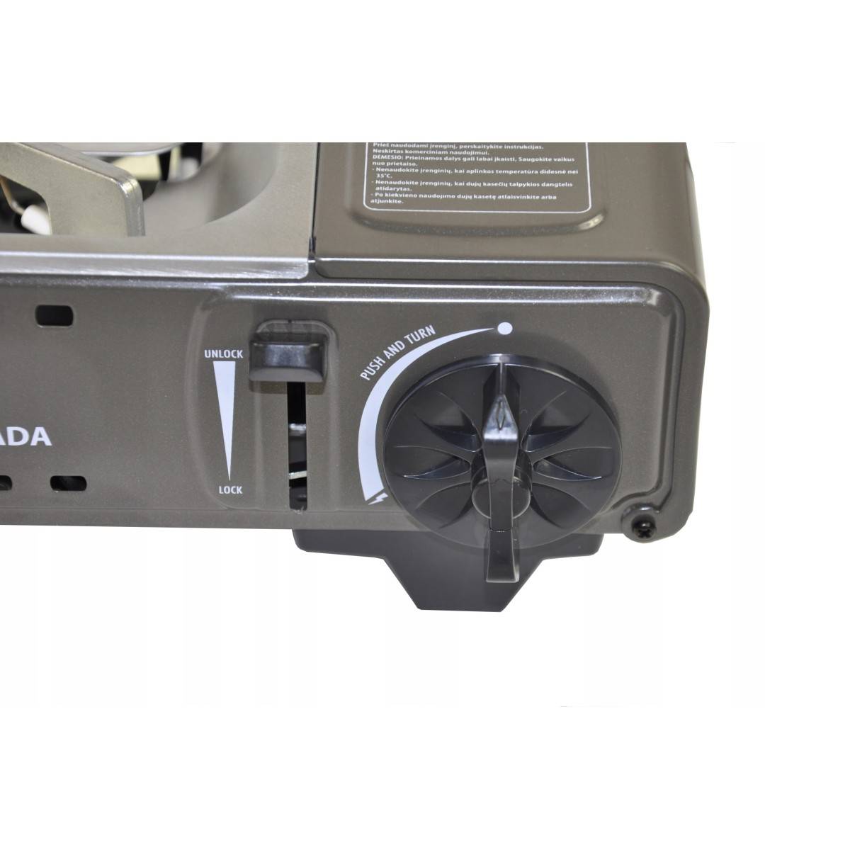 Barbecue à gaz Portable Grill 1780W + 4 Cartouches Gaz Butane Allumage Piezo + Mallette Camping ALPEN - Image 9