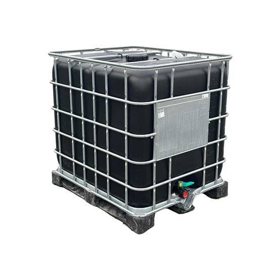 Cuve de stockage 1000l ibc poche rénovée grillage opaque noire-bouchon diamètre 22 cm - Image 3