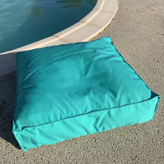 Home Maison - Housse de coussin de sol extérieure - HOME MAISON - Polyester - Turquoise - Image 1
