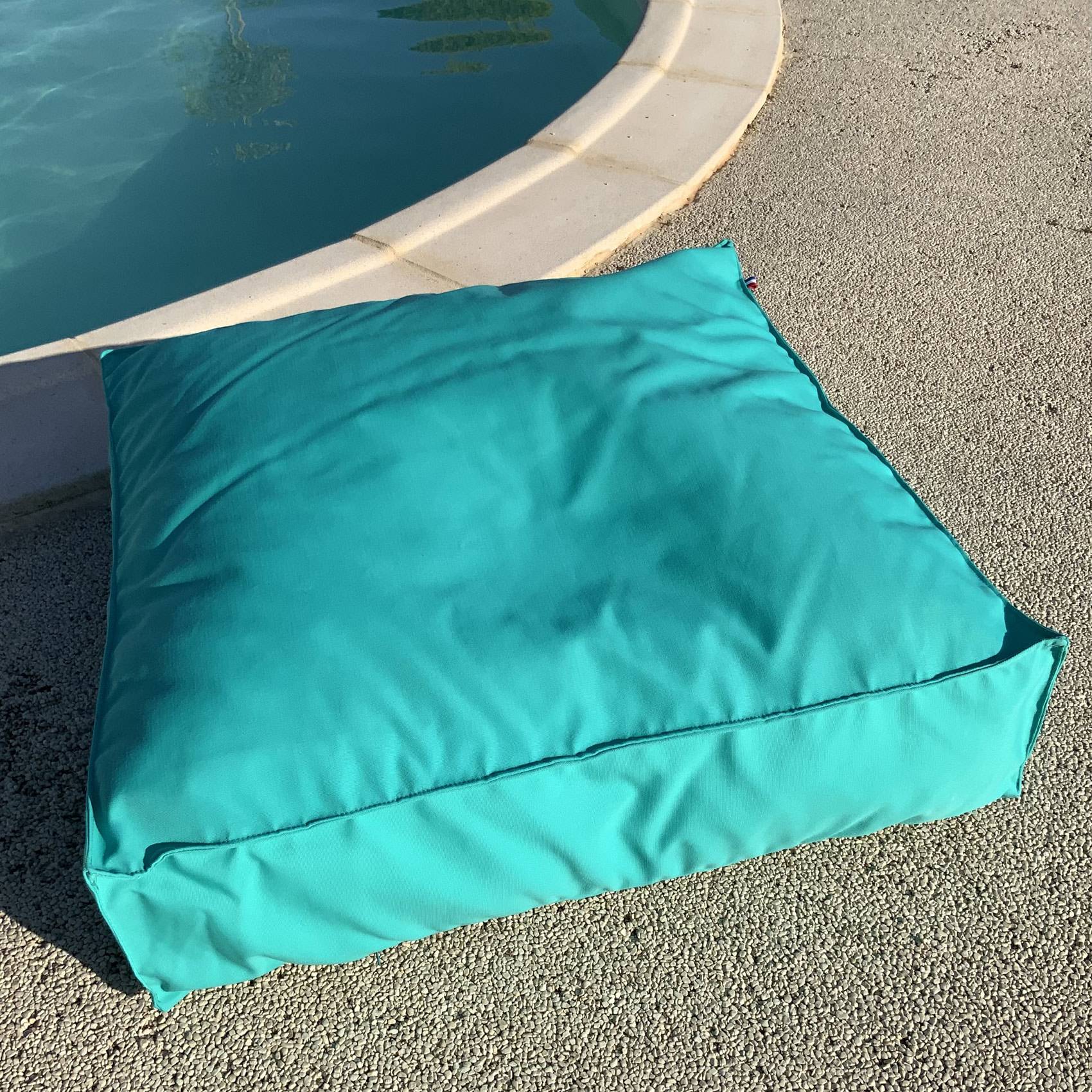 Home Maison - Housse de coussin de sol extérieure - HOME MAISON - Polyester - Turquoise - Image 1
