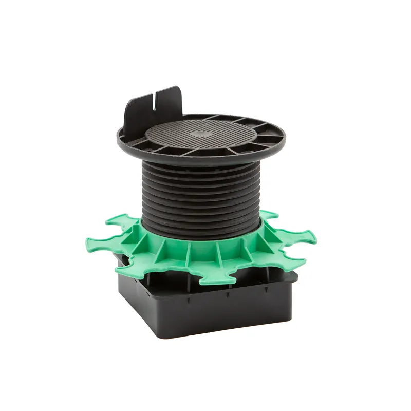 Plot terrasse réglable pour pieu métallique 43/138 mm elevo  - JOUPLAST - Carton de 30 pièces - Image 1