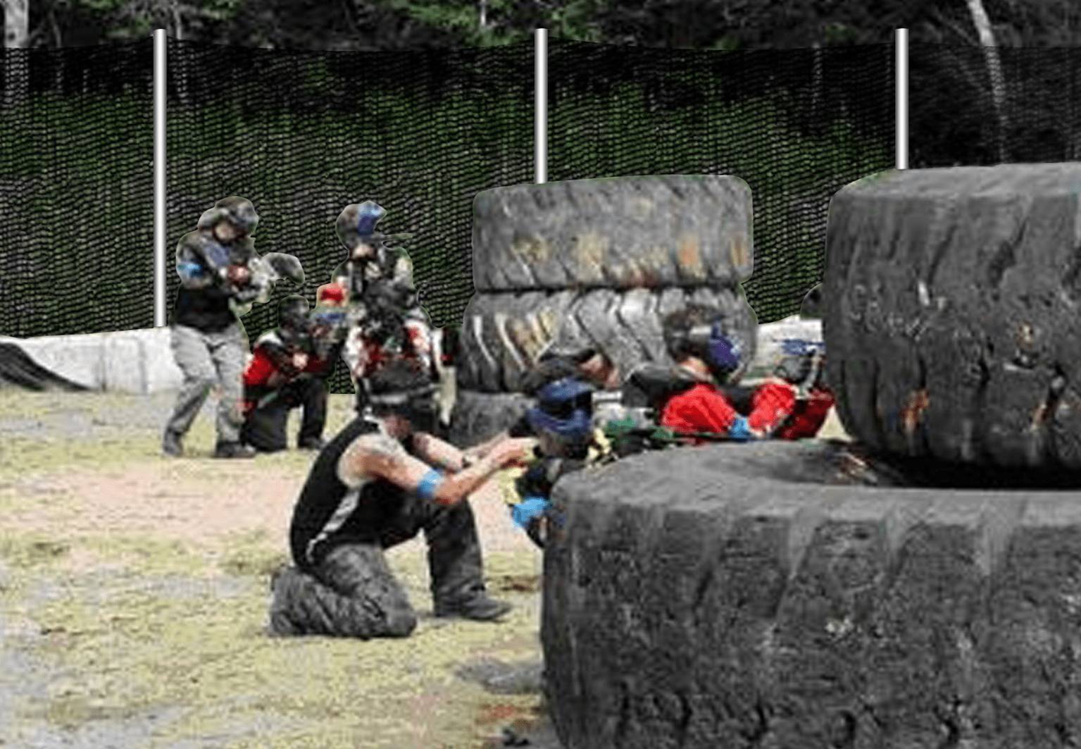 Filet  Paintball - Aération et solidité Noir 3m x 50m
