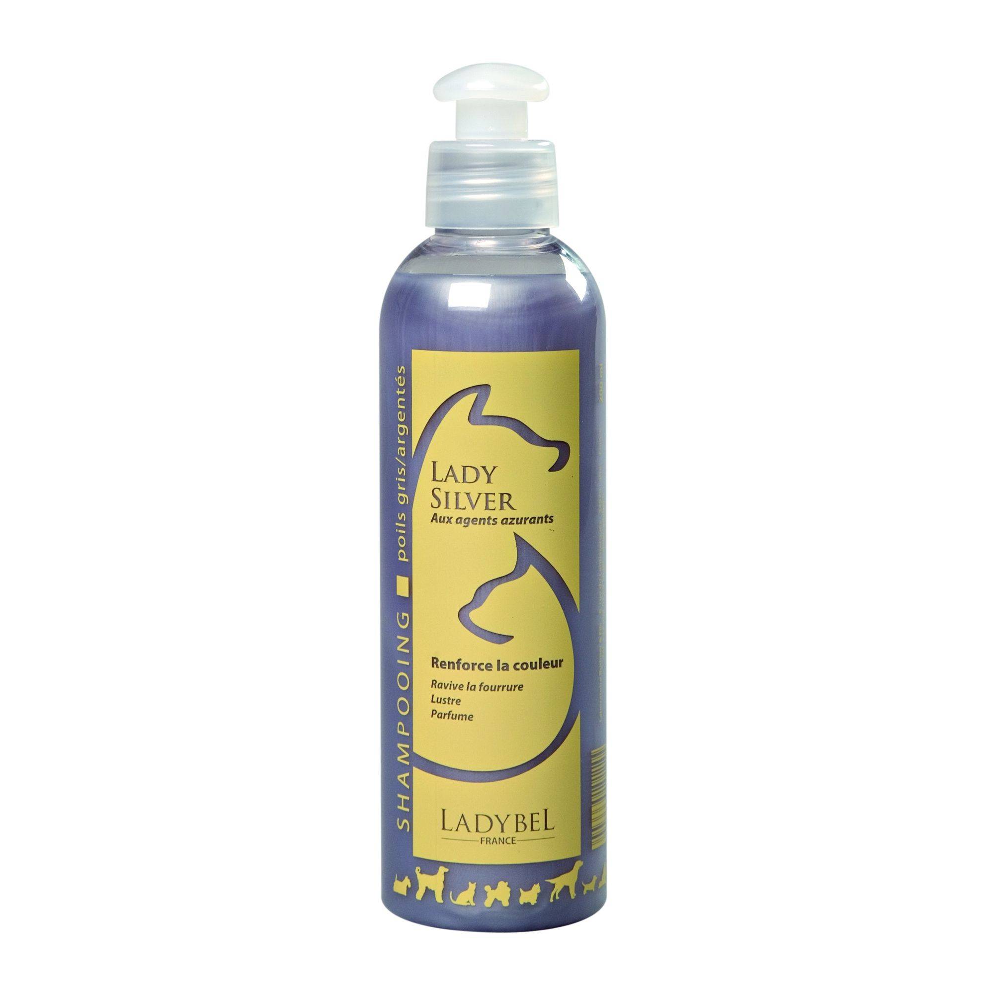 Shampooing Lady Silver par LadyBel : 200 ml LADYBEL