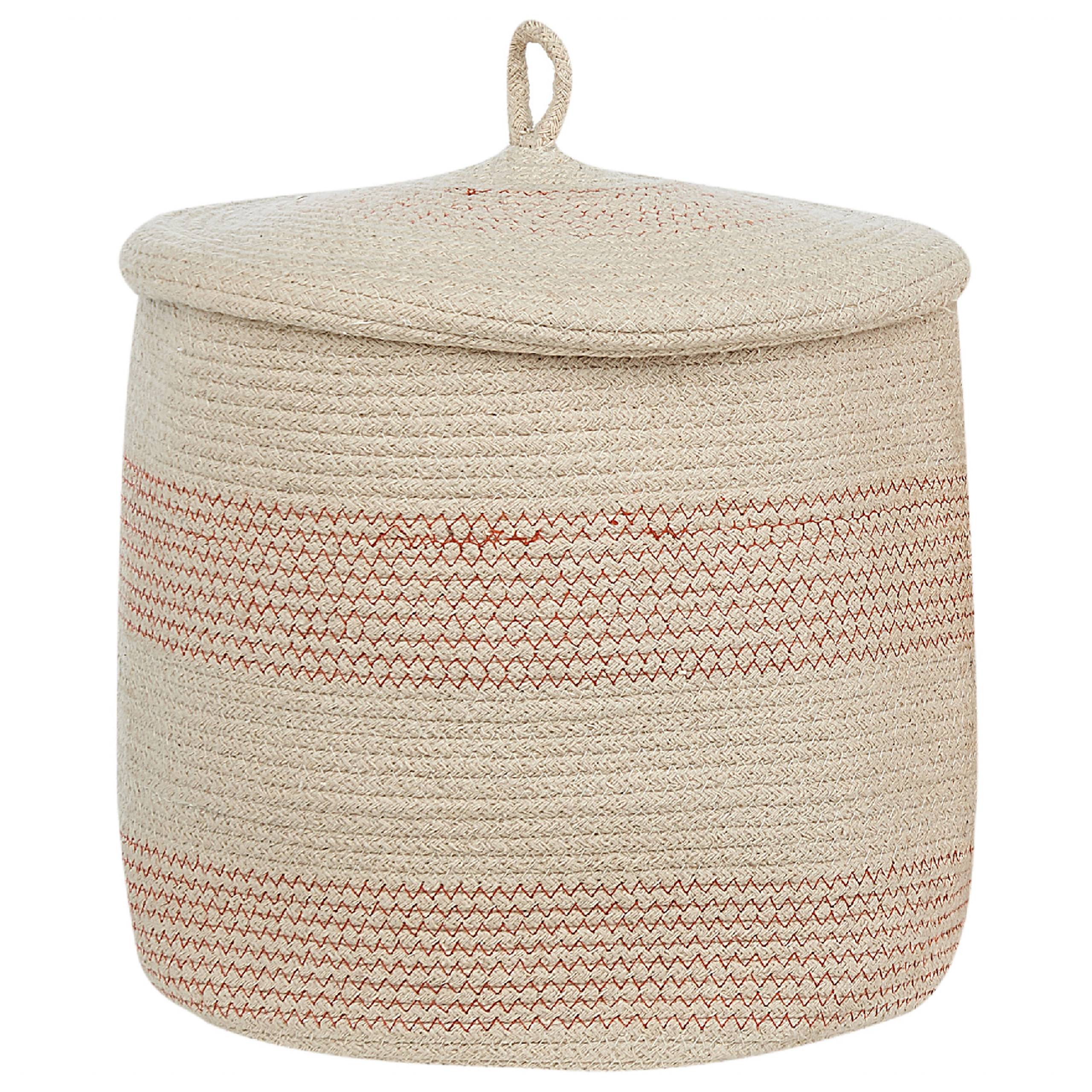 Beliani - Corbeille Coton Beige clair SILOPI - Beliani - Imagen 4