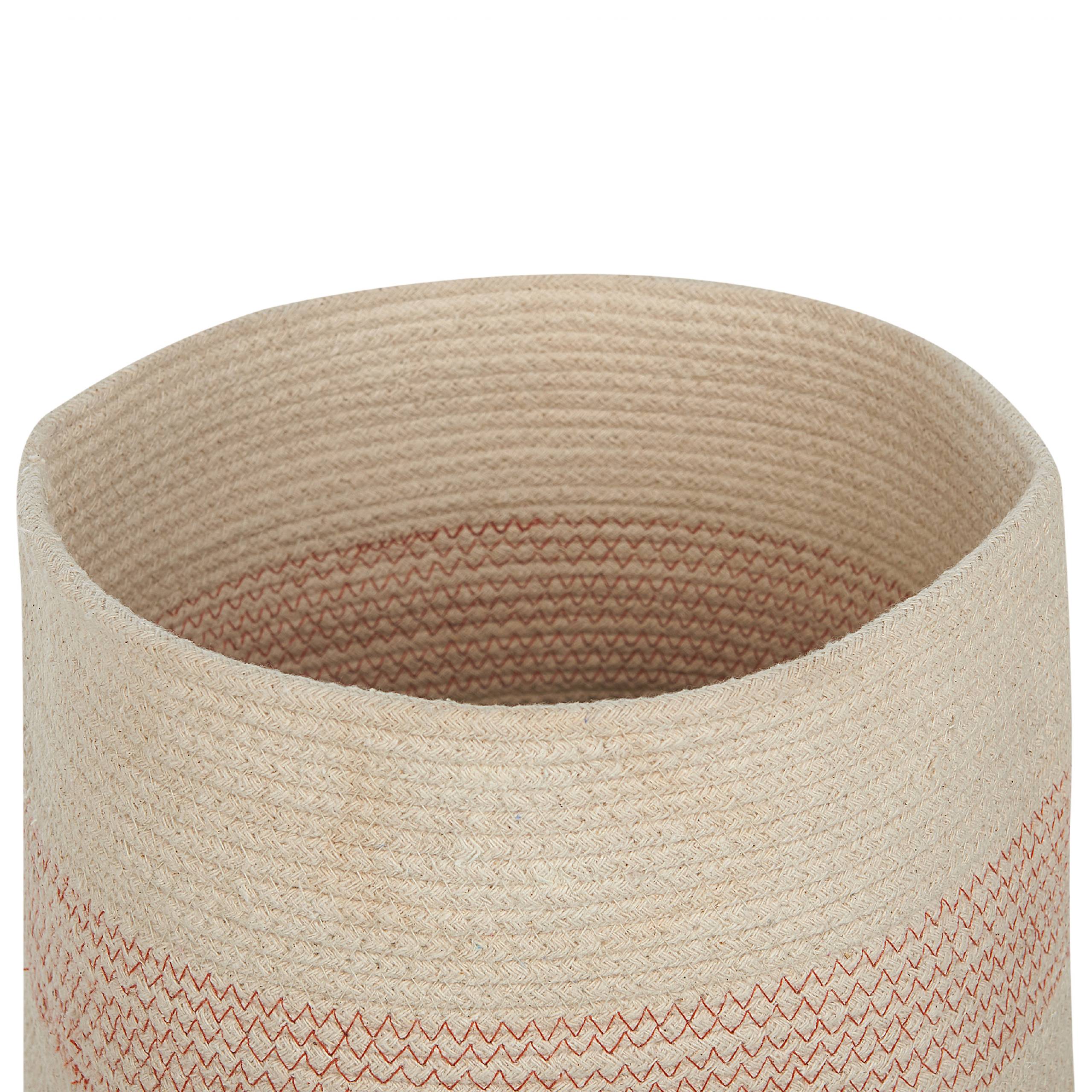 Beliani - Corbeille Coton Beige clair SILOPI - Beliani - Imagen 6