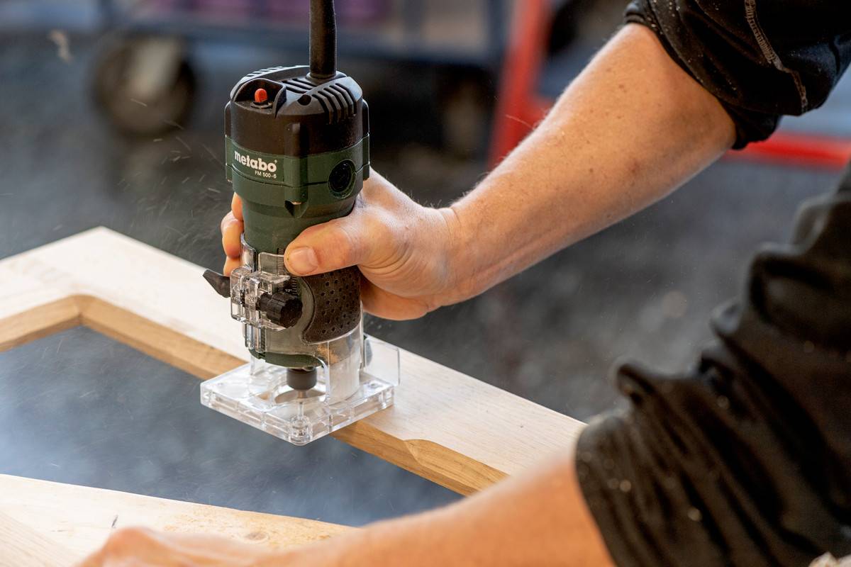 Metabo - Défonceuse FM 500-6 - 500 W - Alésage de la pince 6 mm - Imagen 4