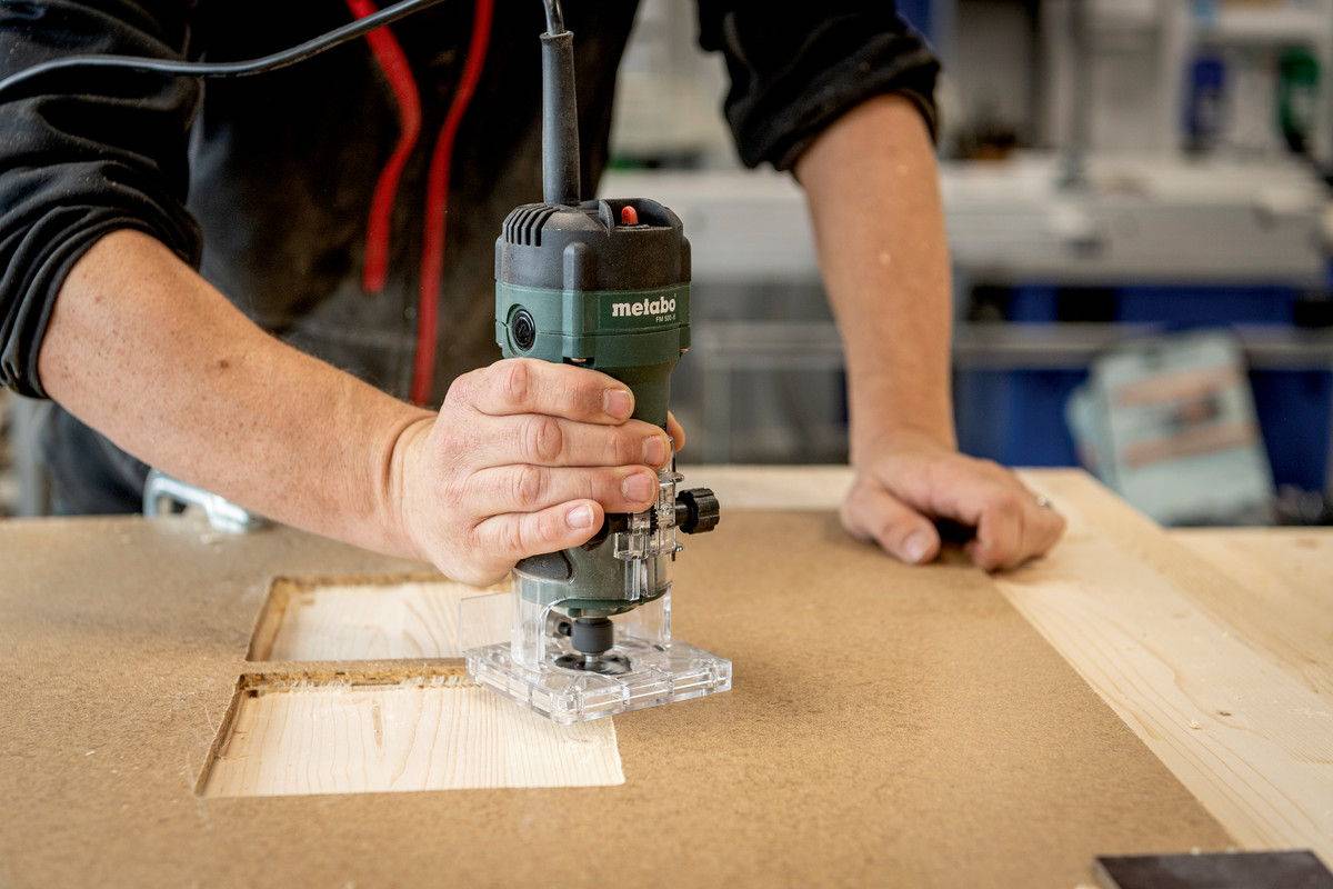 Metabo - Défonceuse FM 500-6 - 500 W - Alésage de la pince 6 mm - Imagen 2