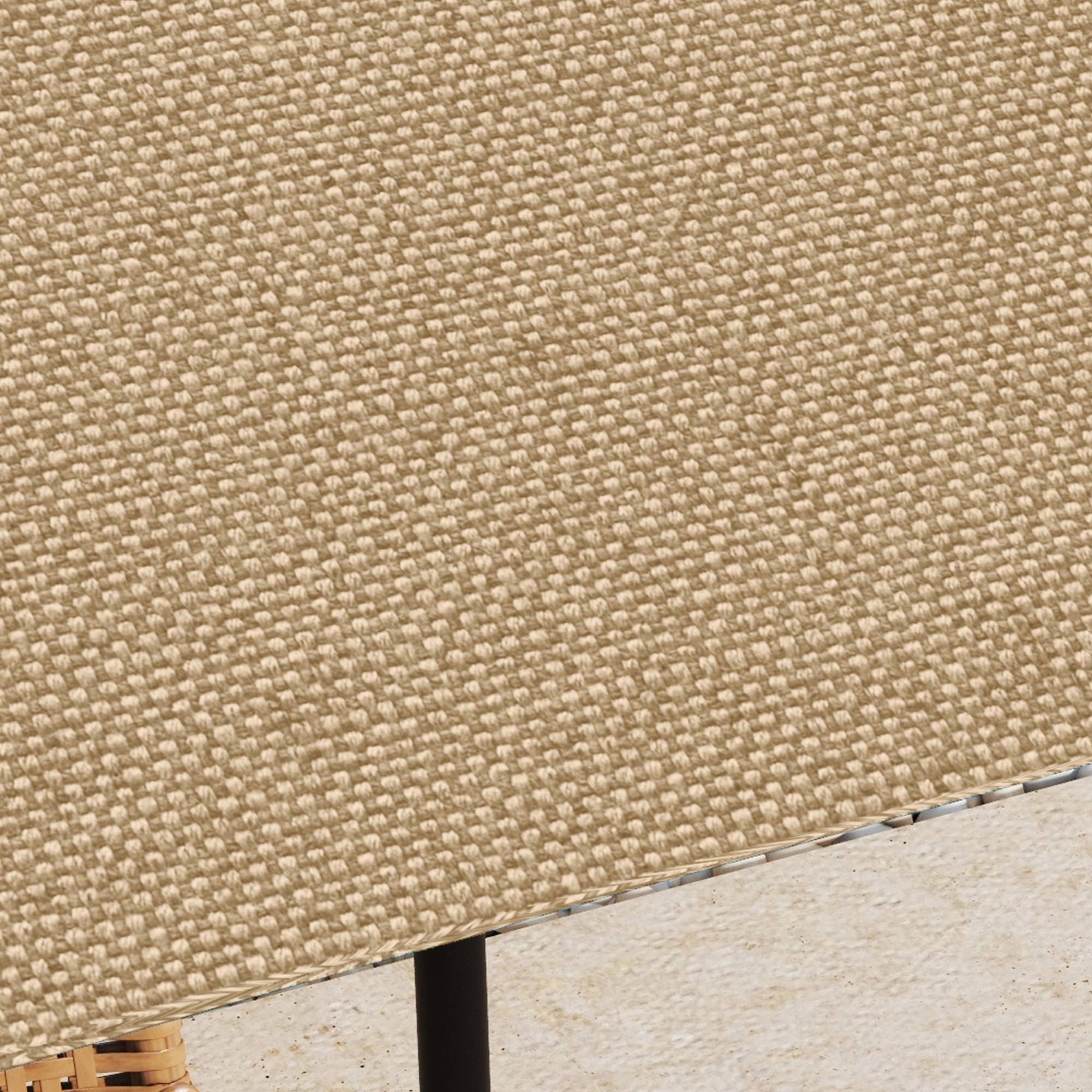 ComfortXL - Toile rechange tonnelle polyester jardin remplacement double toit 298x295 beige - ComfortXL Outdoor Living - Image 9