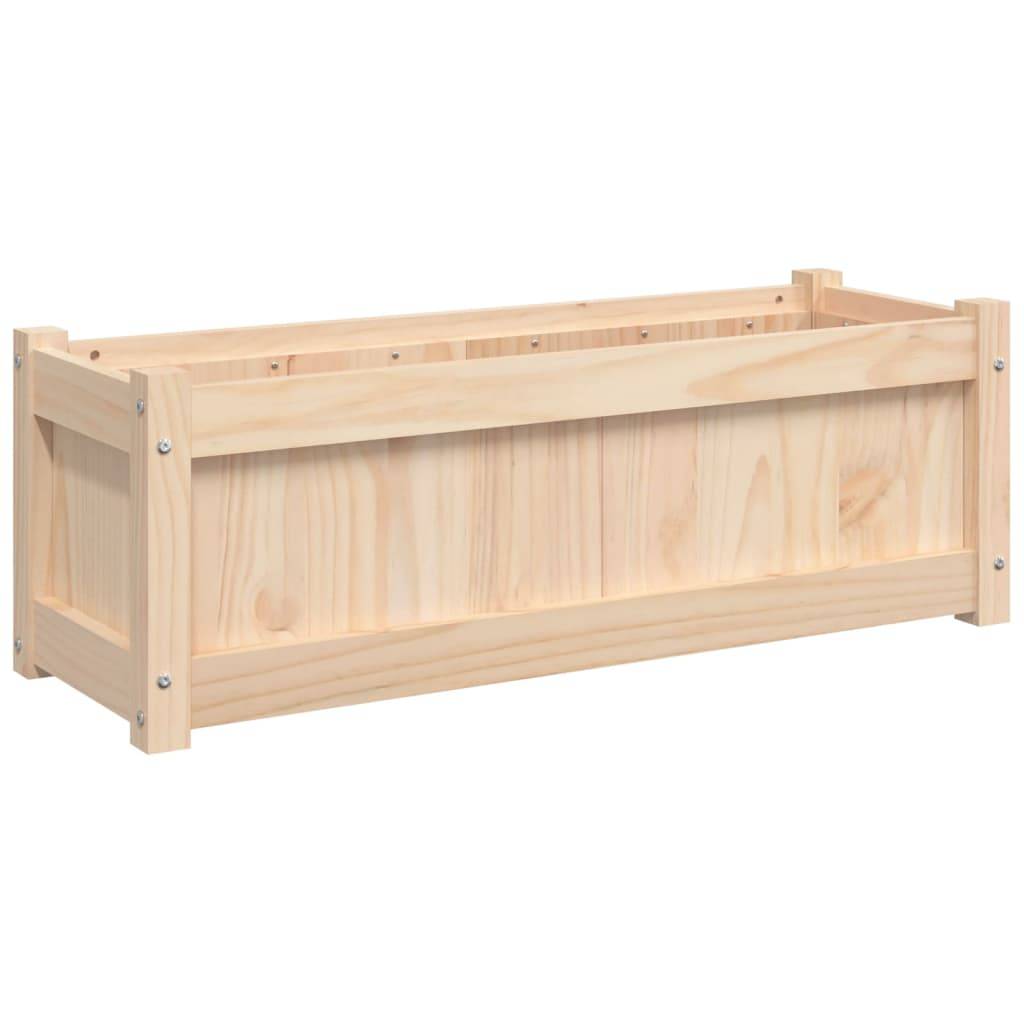 Vidaxl - Jardinière d'extérieur 90x31x31 cm bois de pin massif vidaXL 837449 - Image 2