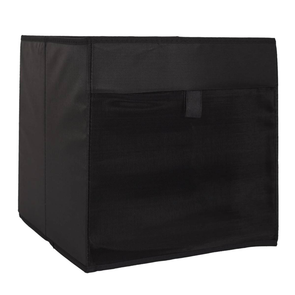 Panier à Linge Carré "Pop Up" 30cm Noir - Image 5