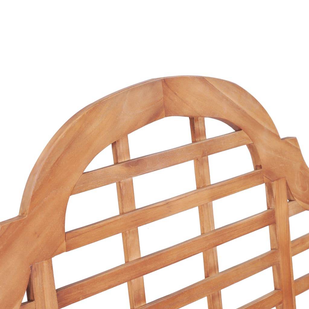 PANGIVO - Banc de jardin bois de teck naturel 127 x 58.5 x 92.5 cm - PANGIVO - Image 6