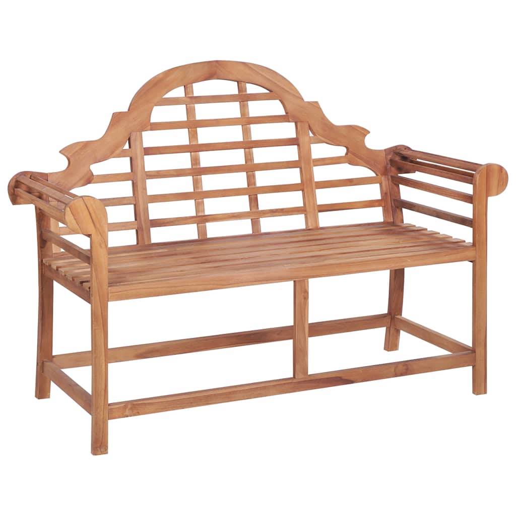 PANGIVO - Banc de jardin bois de teck naturel 127 x 58.5 x 92.5 cm - PANGIVO - Image 1