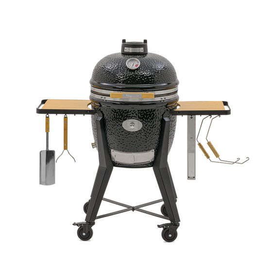 Kamado Monolith TWO.55 + Chariot + Housse + pierre à pizzas - Image 1