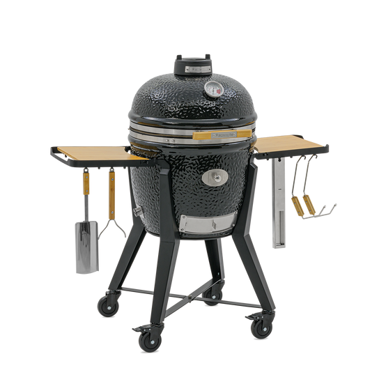 Kamado Monolith TWO.55 + Chariot + Housse + pierre à pizzas - Image 2