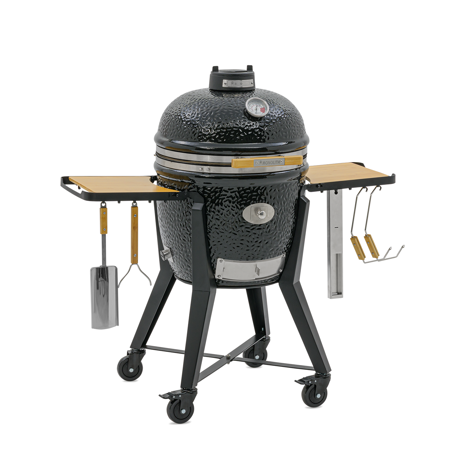 Kamado Monolith TWO.55 + Chariot + Housse + pierre à pizzas - Image 2