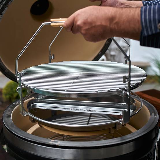Kamado Monolith TWO.55 + Chariot + Housse + pierre à pizzas - Image 7