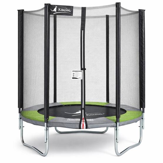 Kangui - Trampoline rond 250cm avec filet de sécurité - RALLI 250 - Jeux - Jouets Kangui - Trampoline rond 250cm avec filet de sécurité - RALLI 250 - Jeux - Jouets
