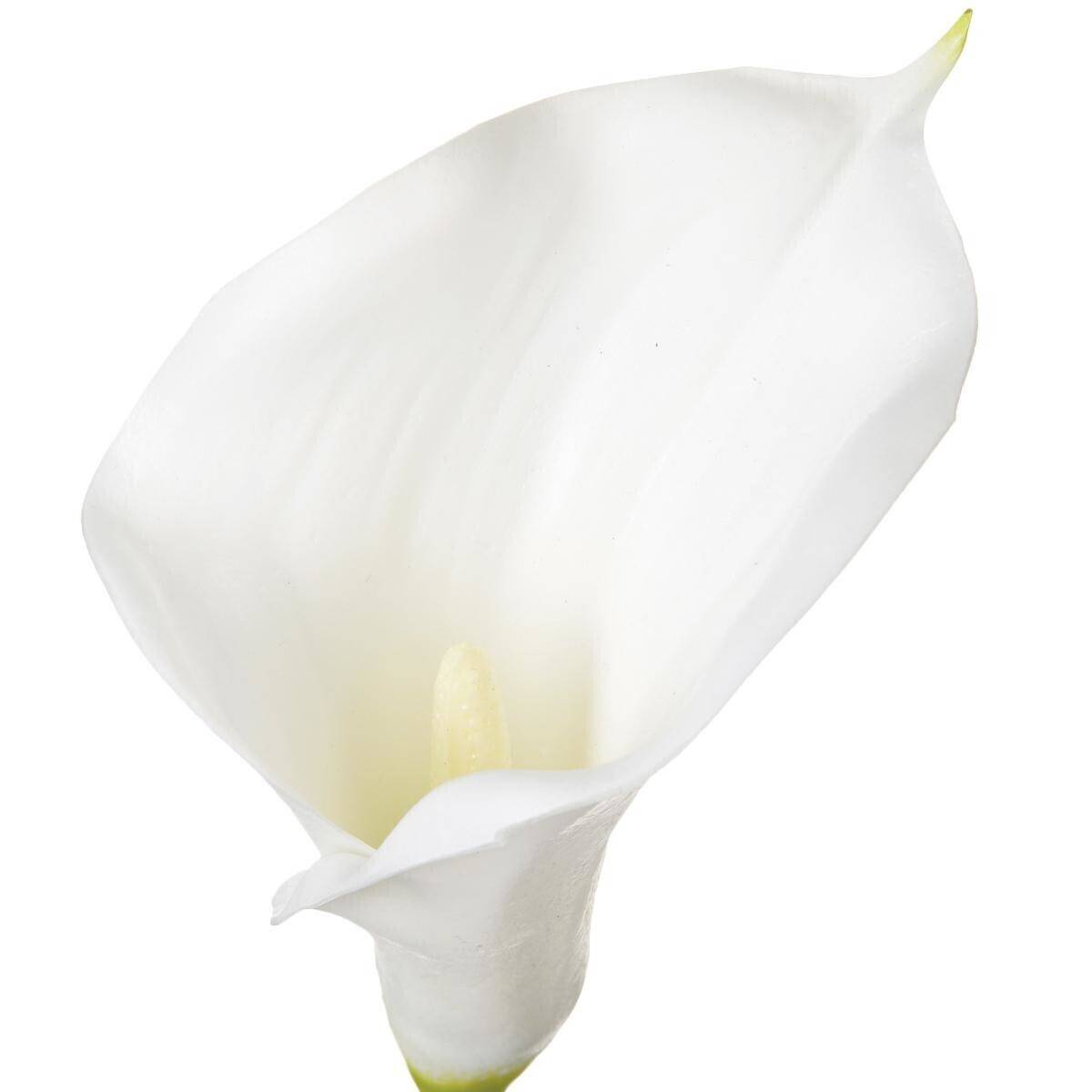 Fleur Artificielle "Arôme" 78cm Blanc - Image 2