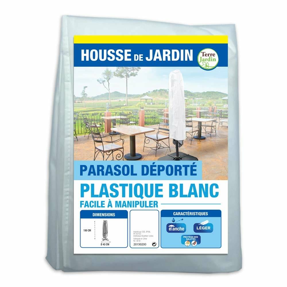 Terre Jardin - Housse de protection parasol déporté 190 x 45 cm - TERRE JARDIN - Image 3