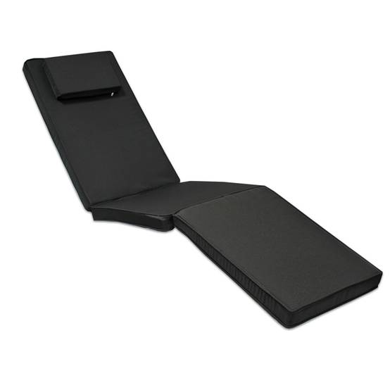 Teck'Attitude - Matelas Noir pour Chaise longue - TECK'Attitude - Imagen 1