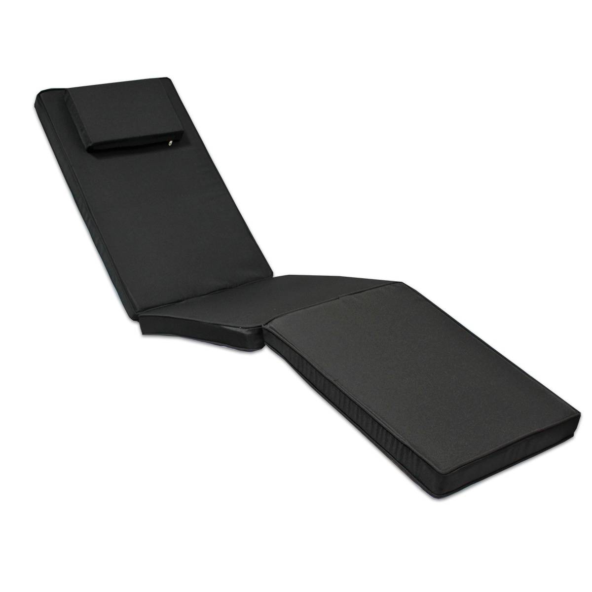 Teck'Attitude - Matelas Noir pour Chaise longue - TECK'Attitude - Imagen 1
