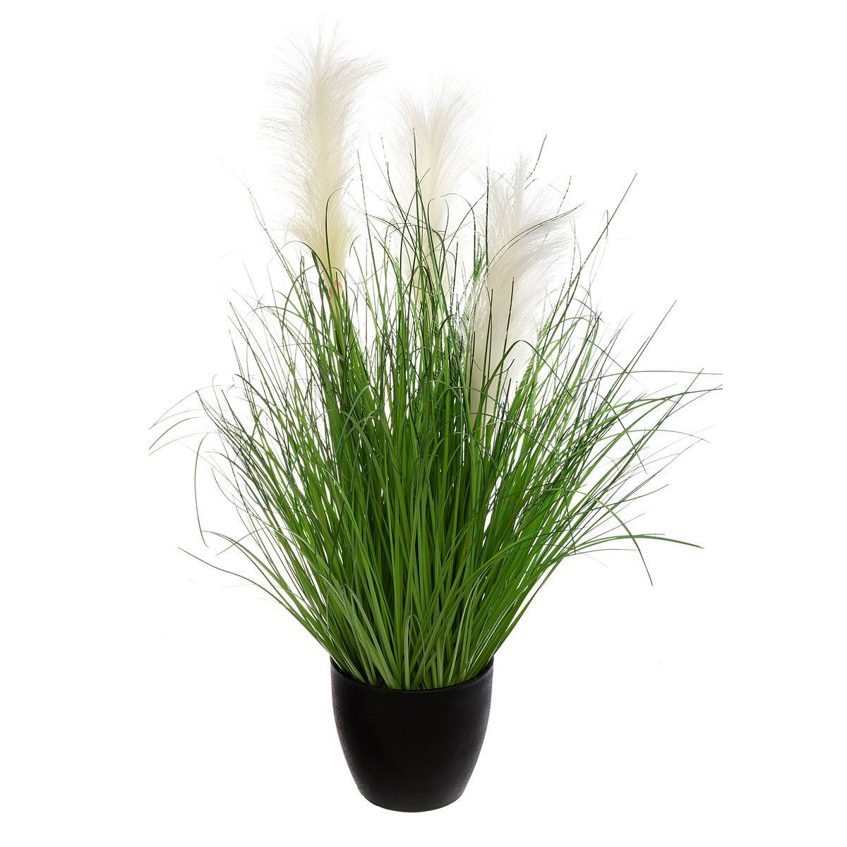 Atmosphera - Herbe artificielle en pot H70cm - Atmosphera Créateur d'intérieur - Image 1
