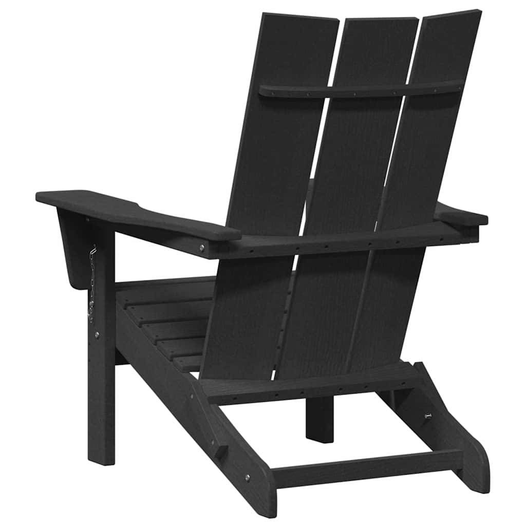 PANGIVO - Chaise de jardin Polyéthylène Noir 80.5 x 74.5 x 92 cm, Poids :33.84kg - PANGIVO - Image 7