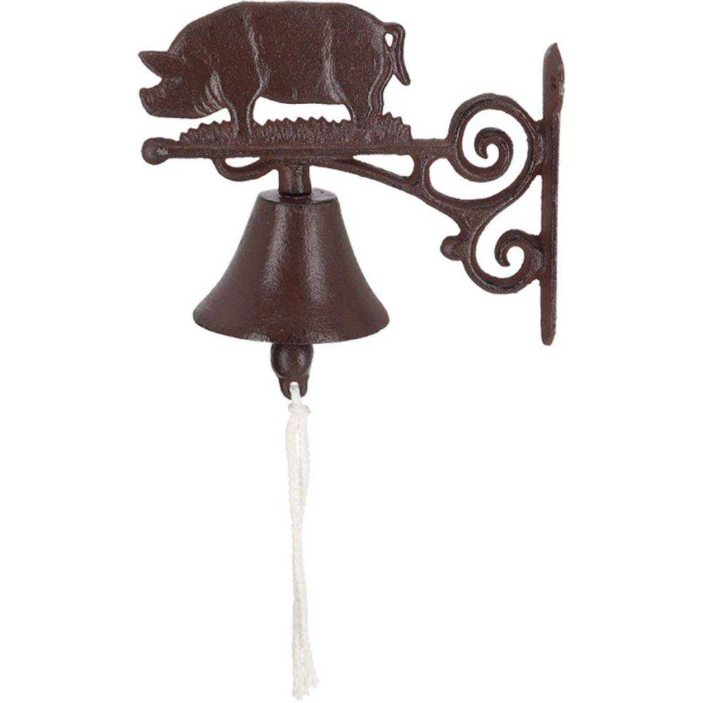 Esschert Design - Cloche de jardin en fonte Cochon Best For Boots - Imagen 4