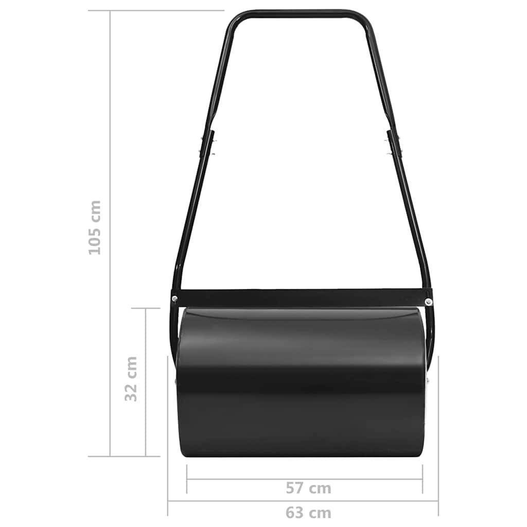 PANGIVO - Rouleau à gazon acier noir 63 x 32 x 110 cm - PANGIVO - Image 8