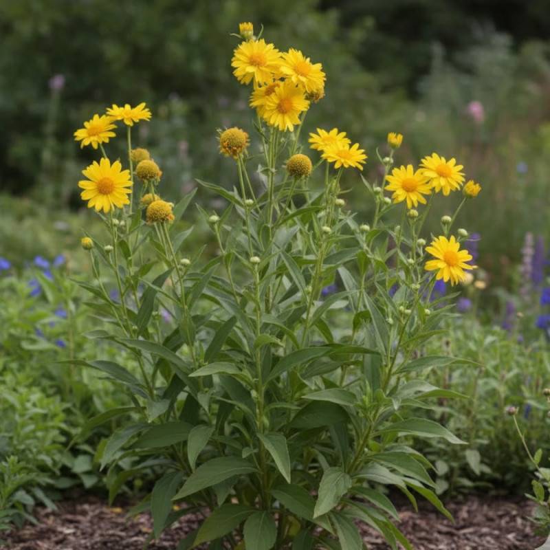 Gaillarde Aurea Pura à fleurs Jaune/ - feuillage Caduc - Godet - 5/20 cm - Imagen 1