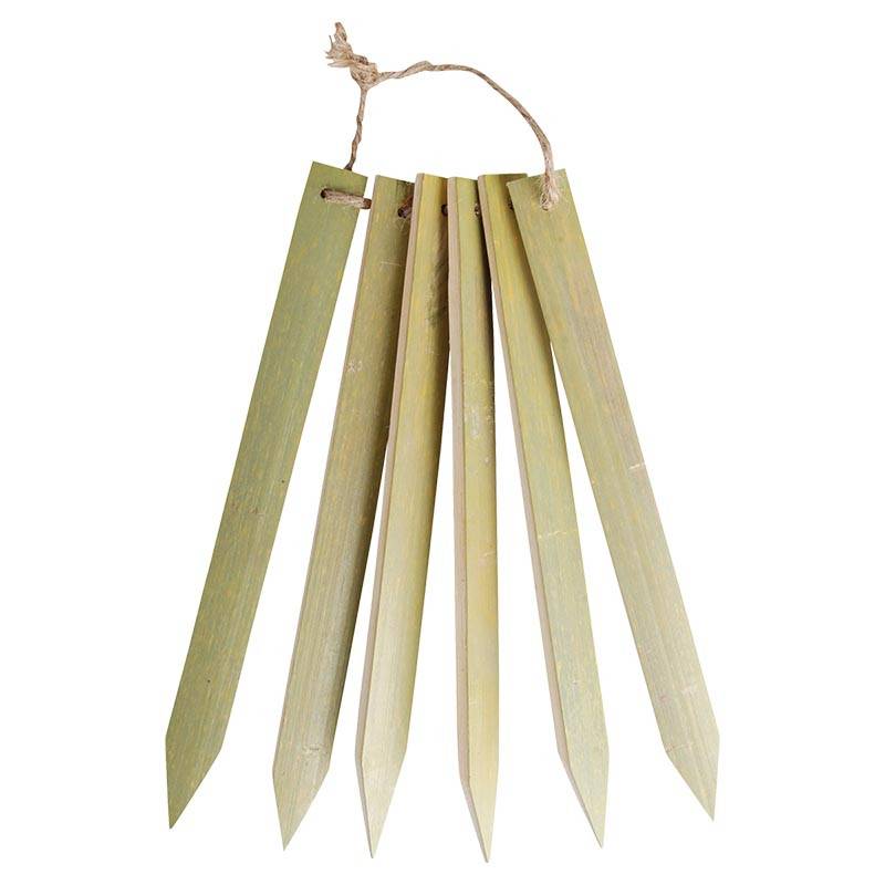 Esschert Design - Lot de 6 marquoirs de plantation Bambou - Esschert Design