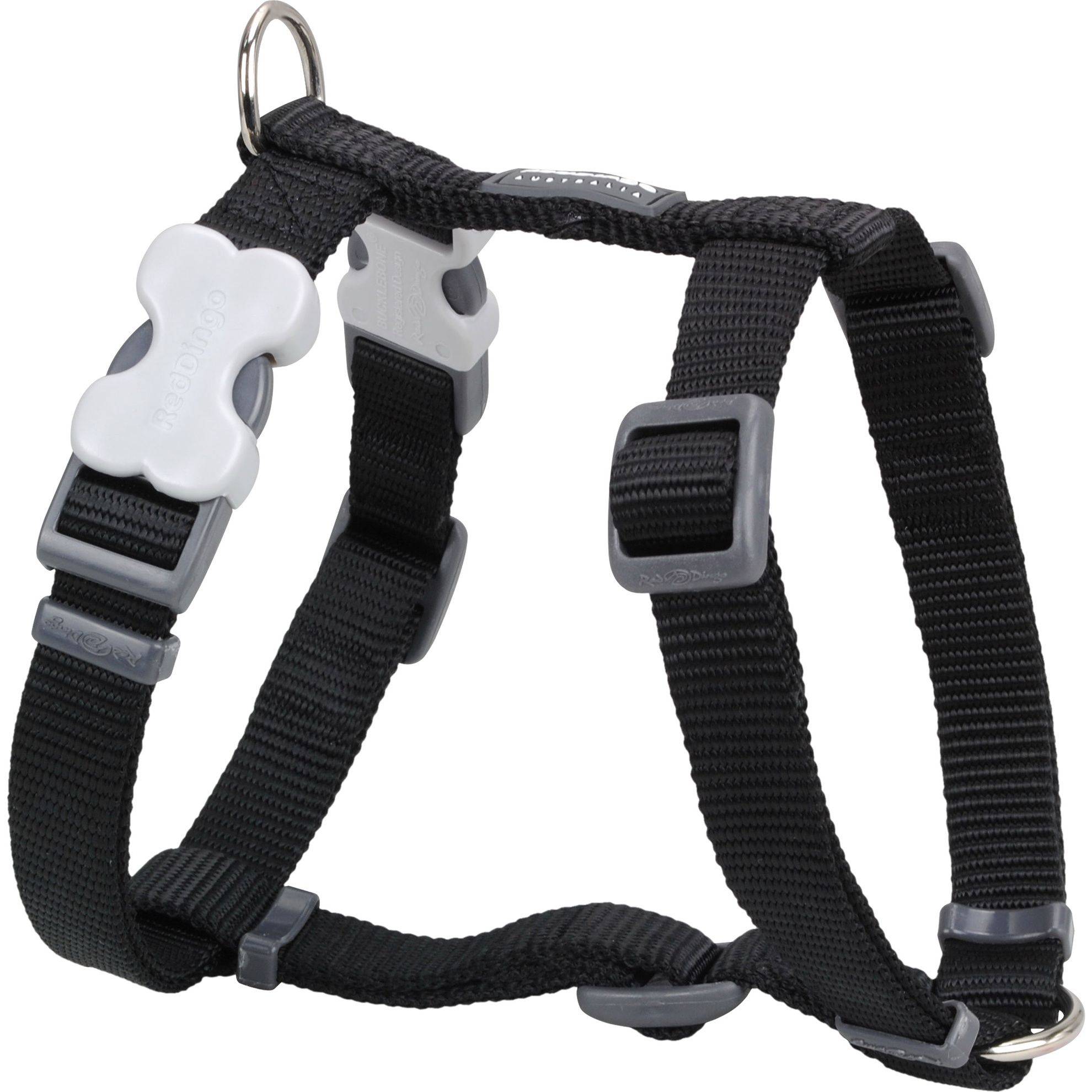 Harnais chien réglable Red Dingo Basic noir Taille : T2 RED DINGO