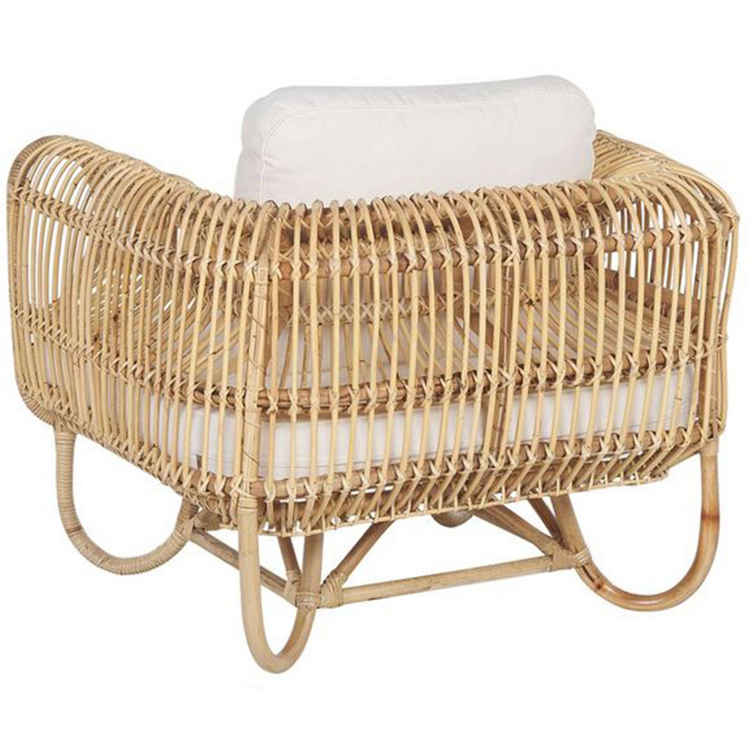 Fauteuil Rotin Naturel DOLCEDO - Beliani - Image 4