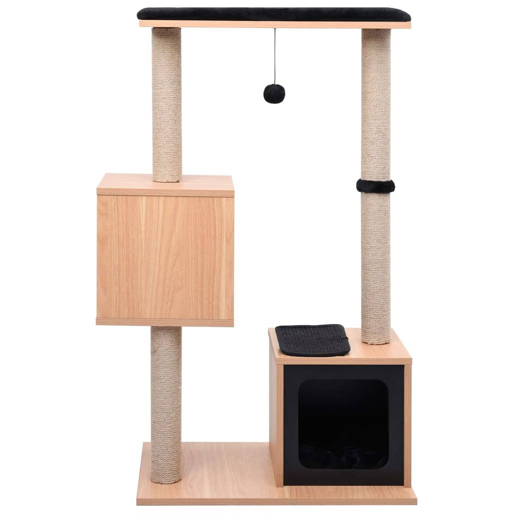 Vidaxl - Arbre à chat avec tapis à gratter en sisal 104 cm vidaXL 170924 - Imagen 9