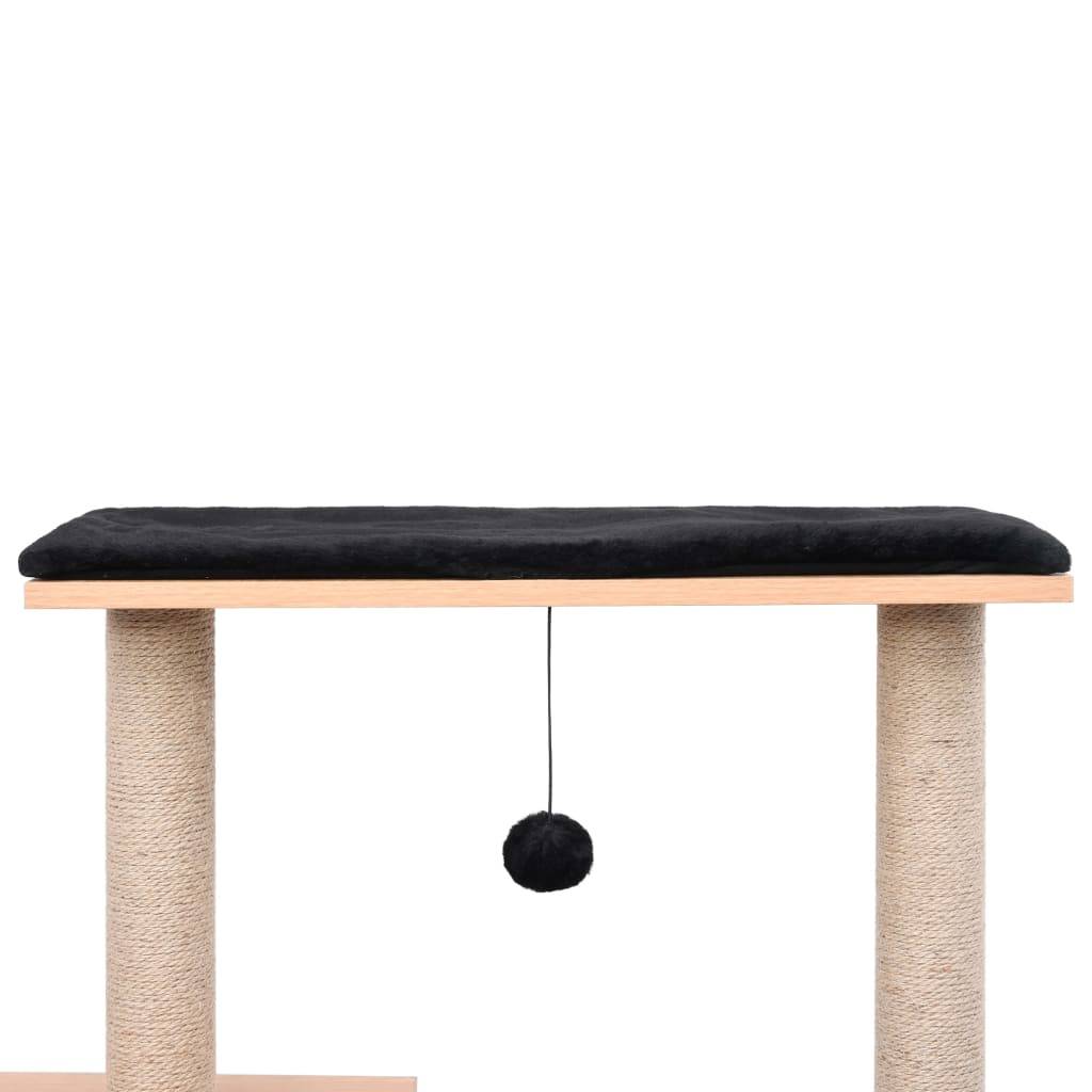 Vidaxl - Arbre à chat avec tapis à gratter en sisal 104 cm vidaXL 170924 - Imagen 4