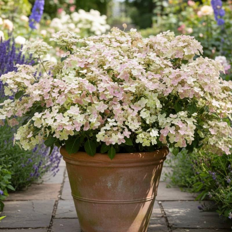 Hortensia paniculata Polestar® 'Breg14', Hydrangea paniculata à fleurs Blanche - feuillage Caduc - Pot de 1,5L - 20/50 cm-  hauteur à maturité De 0,50 - Image 8
