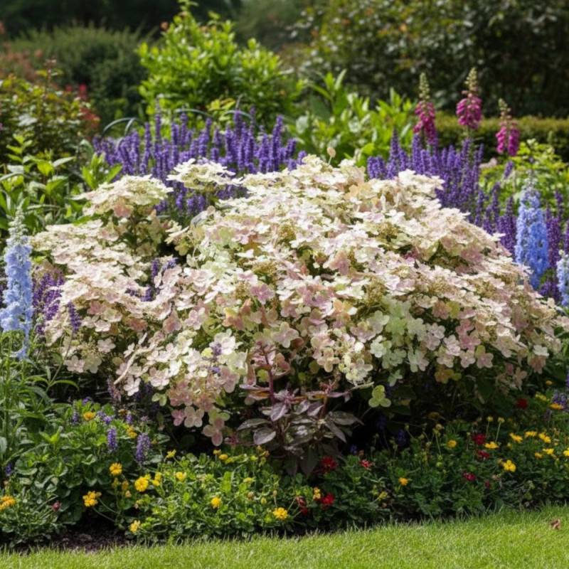 Hortensia paniculata Polestar® 'Breg14', Hydrangea paniculata à fleurs Blanche - feuillage Caduc - Pot de 1,5L - 20/50 cm-  hauteur à maturité De 0,50 - Image 9