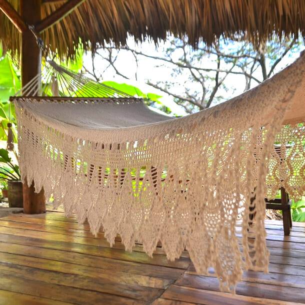 Hamac Del Sol - Hamac à barre Deluxe Masaya L Ecru- Hamac del Sol - Imagen 2