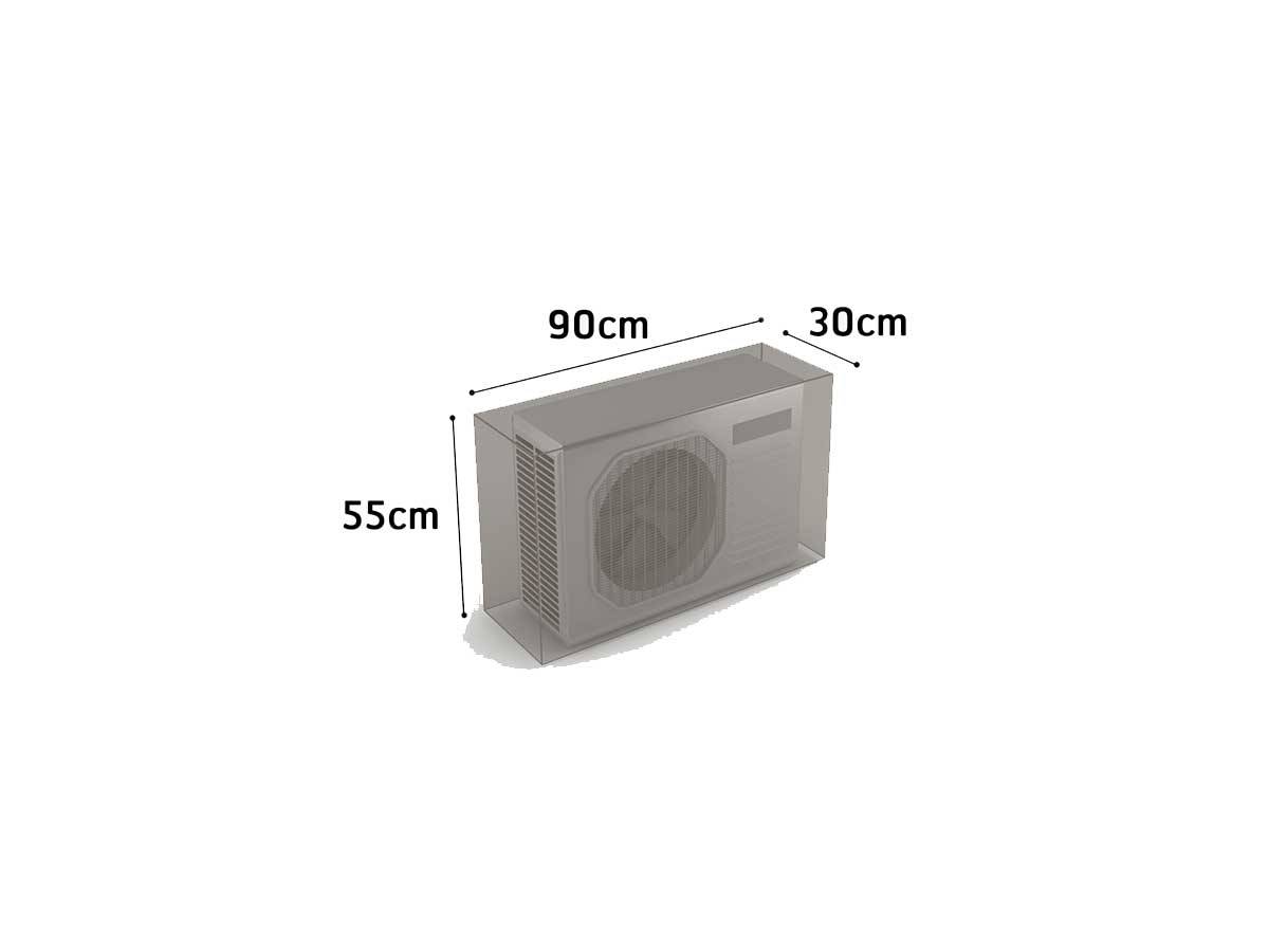 Nortène - Housse de protection en polyester pour climatiseur - 90 x 30 x 55 cm - g/m2 Nortene - Imagen 3