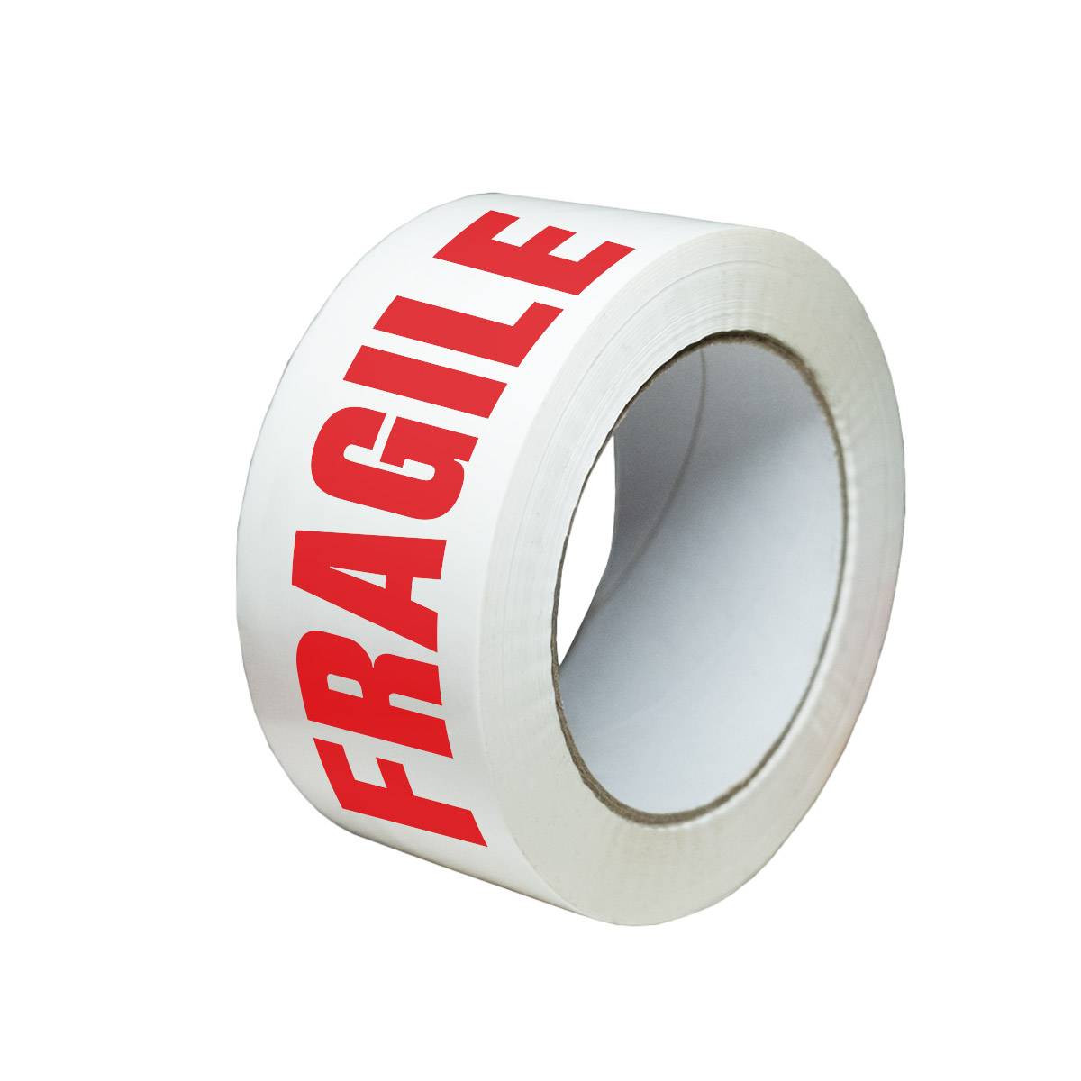 Ruban adhésif d'emballage 28µ blanc imprimé "FRAGILE" en rouge - Adhésif d'expédition 50 mm x 100 m - Carton de 36 TECPLAST - Imagen 2